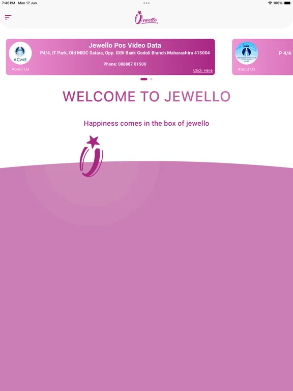 Capturas de pantalla de Jewello iPad 