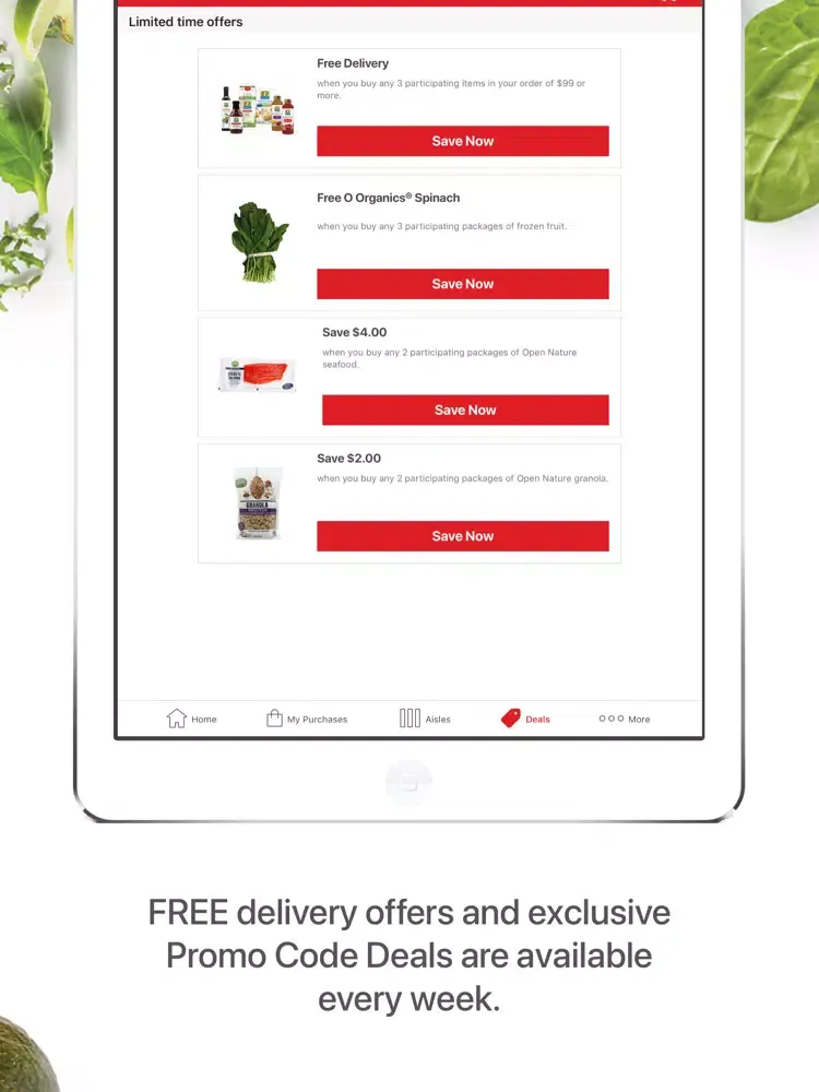 Capturas de pantalla de ACME Market Delivery & Pick Up iPad 
