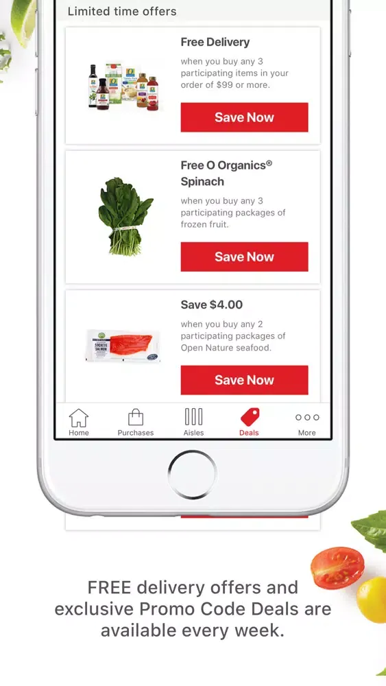 Capturas de pantalla de ACME Market Delivery & Pick Up