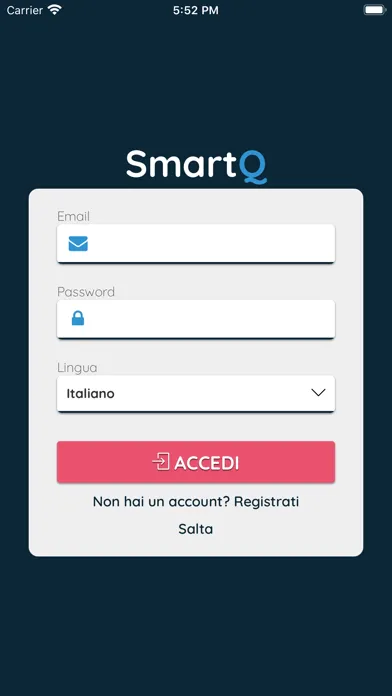 Ảnh chụp màn hình của SmartQ - Coda Intelligente