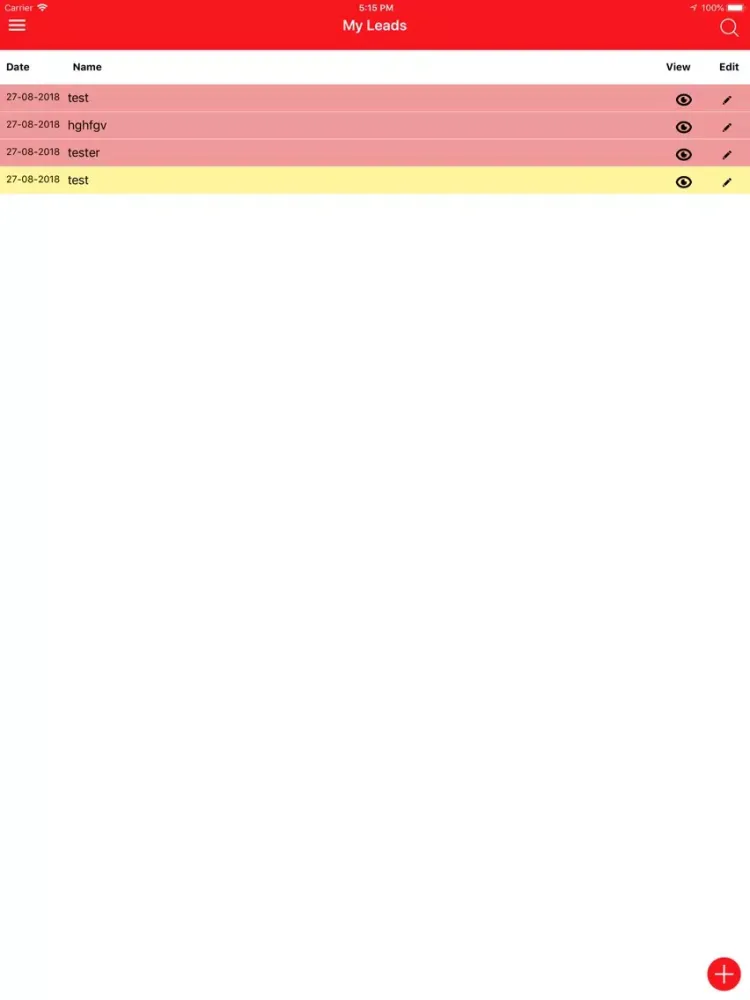 TrackSa iPad  Screenshots