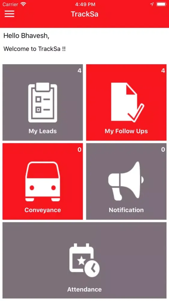 TrackSa Screenshots