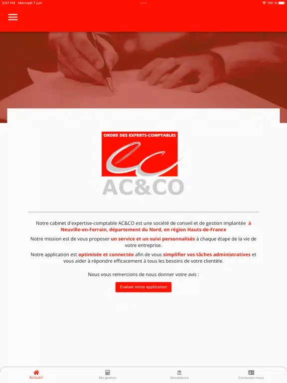 AC&CO comptabilité à Tourcoing iPad 應用截圖