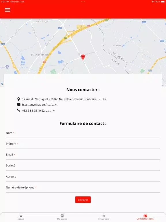 AC&CO comptabilité à Tourcoing iPad 應用截圖