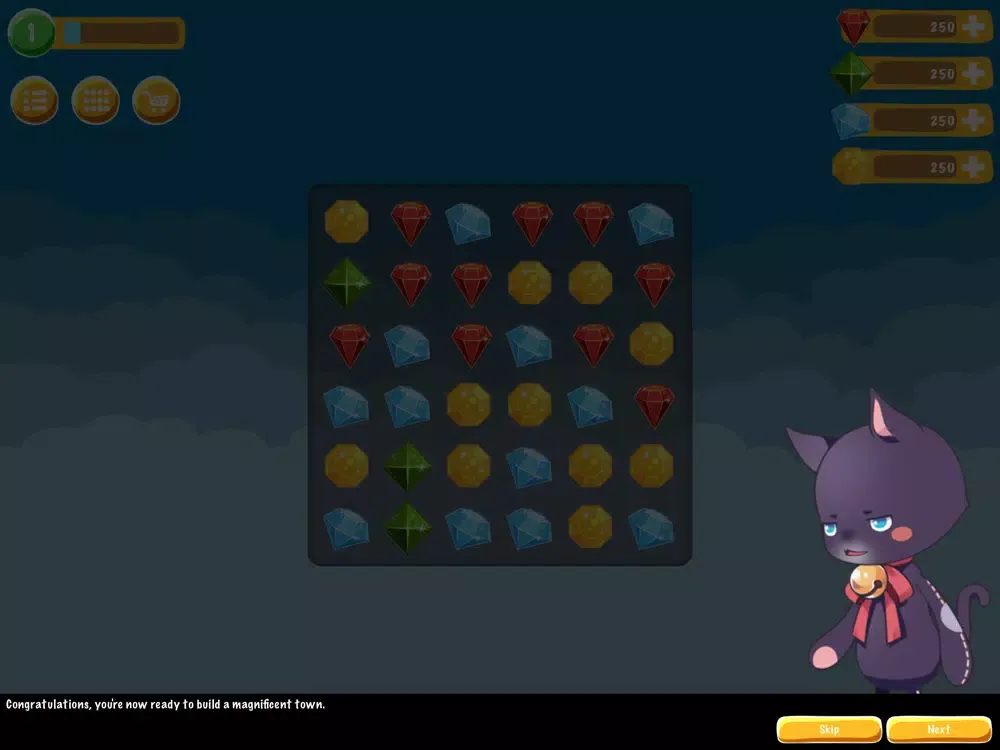 Funky Gem Town iPad  স্ক্রিনশট
