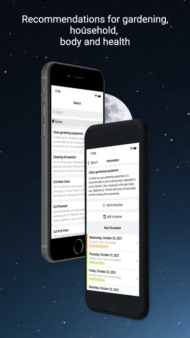 Moon Calendar - Moony Ekran Görüntüleri