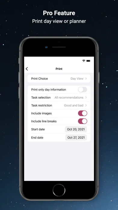 Moon Calendar - Moony Ekran Görüntüleri