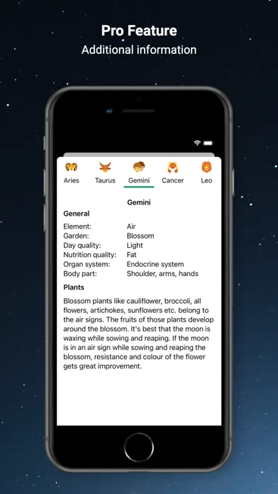 Moon Calendar - Moony Ekran Görüntüleri