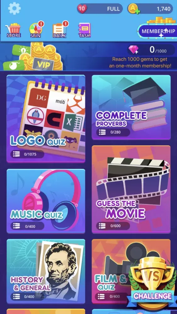 Скриншоты Quiz Inc