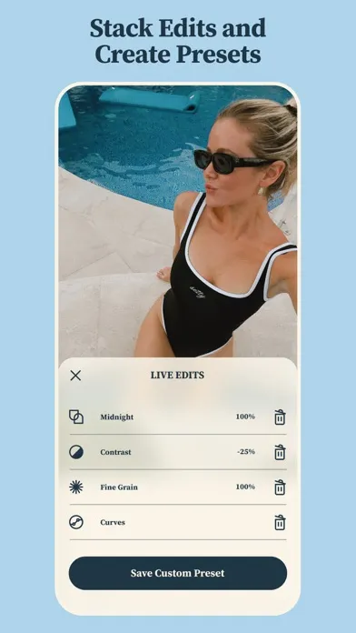 Capturas de tela do Photo + Video Filters by Setty