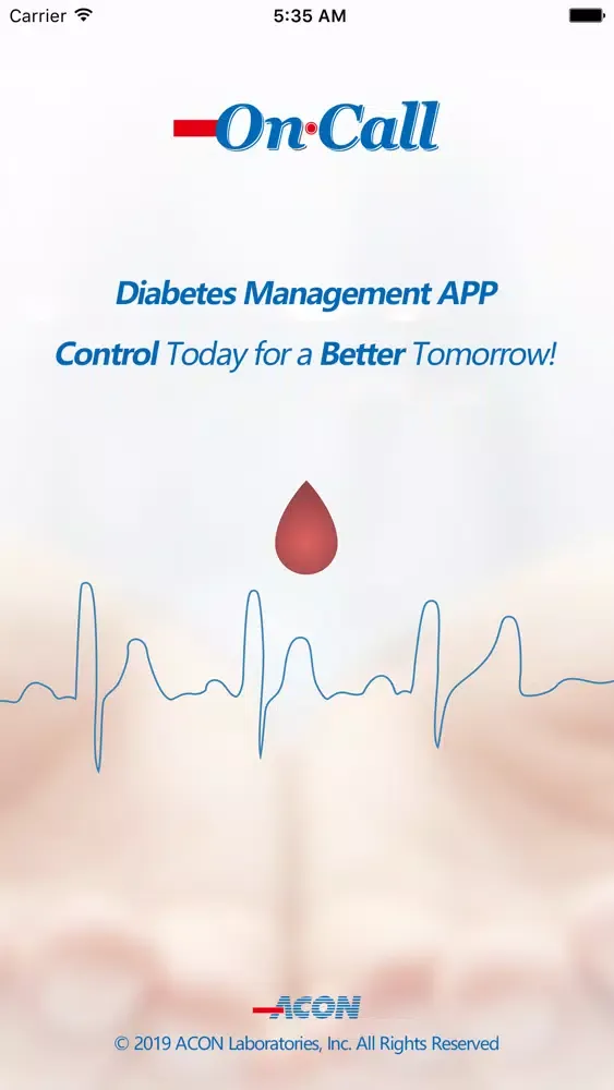 On Call Diabetes Manager app Screenshots