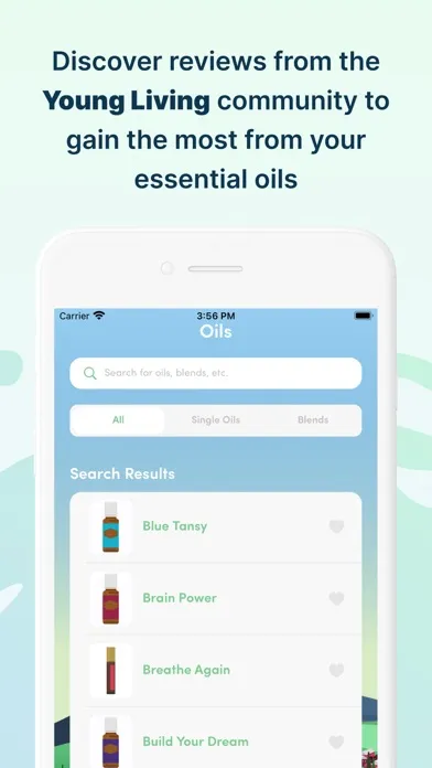 Tangkapan skrin Young Living Essential Guide +