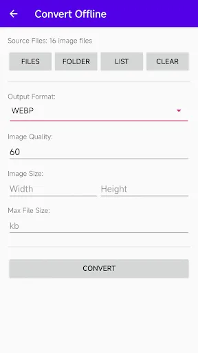 Screenshot di Image Converter