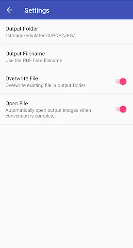 PDF to JPG Converter Screenshots