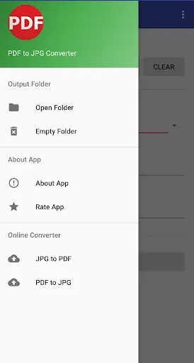 PDF to JPG Converter Screenshots