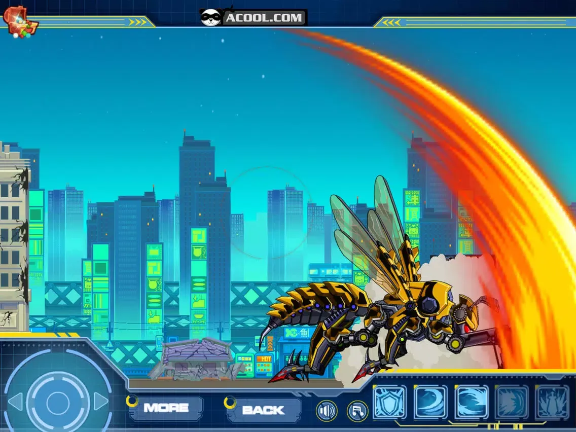 Toy Robot War: Robot Bee iPad 应用截图