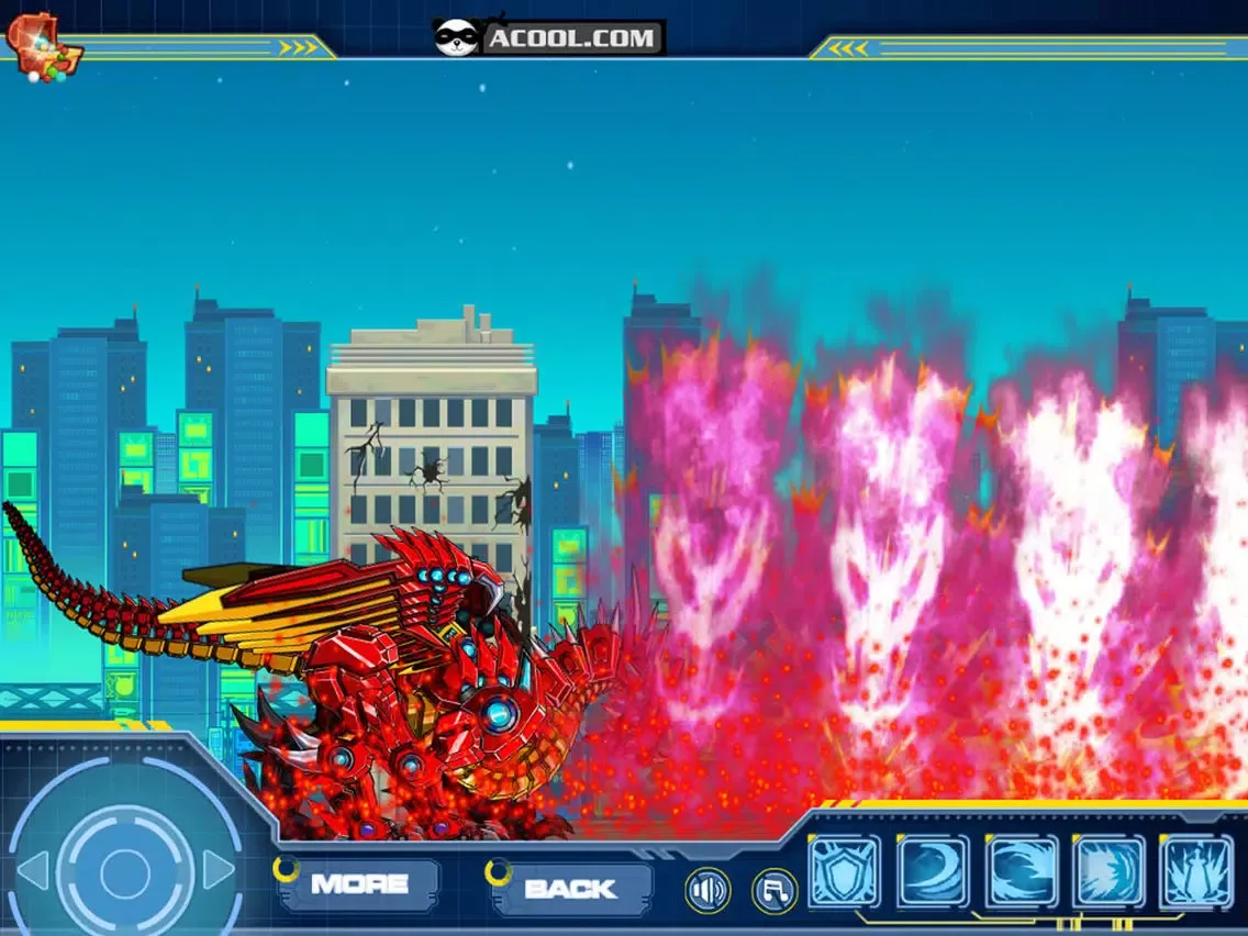 Toy Robot War:Robot Fire Dragon iPad  स्क्रीनशॉट