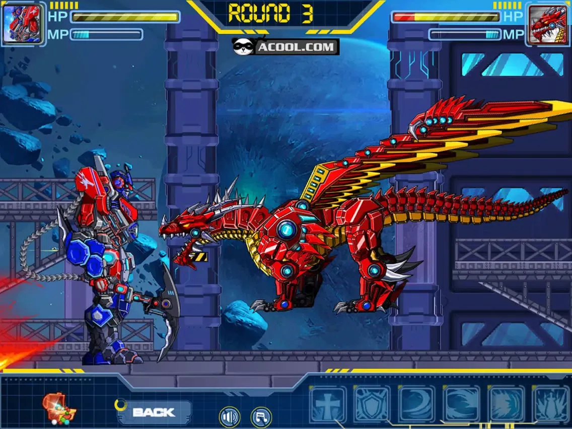 Toy Robot War:Robot Fire Dragon iPad  स्क्रीनशॉट