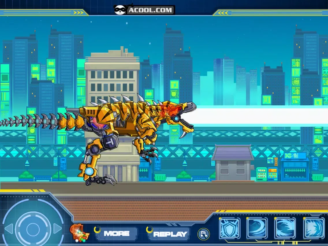 Toy Robot War:Robot I-Rex iPad  سکرین شاٹس