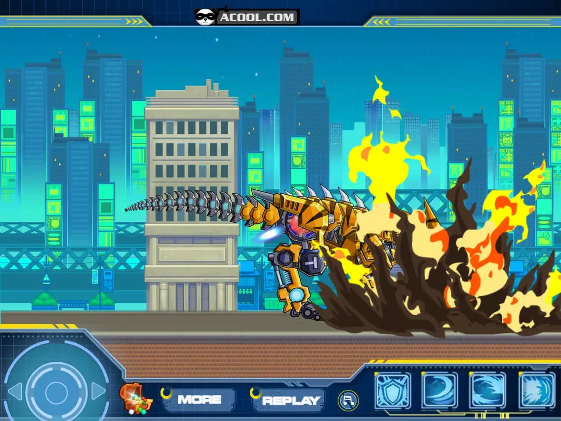 Toy Robot War:Robot I-Rex iPad  سکرین شاٹس