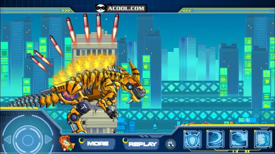 Toy Robot War:Robot I-Rex سکرین شاٹس