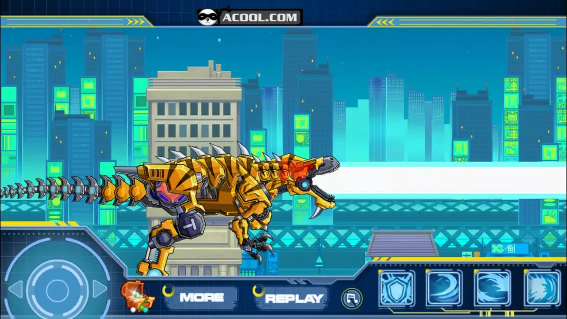 Toy Robot War:Robot I-Rex سکرین شاٹس