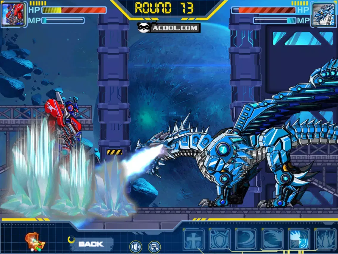 Toy Robot War:Robot Ice Dargon iPad स्क्रीनशॉट