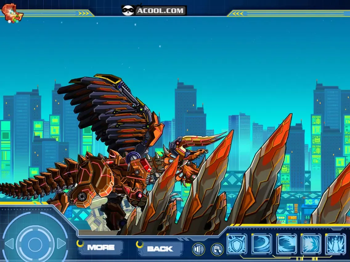 Toy Robot War: Triceratops iPad  スクリーンショット