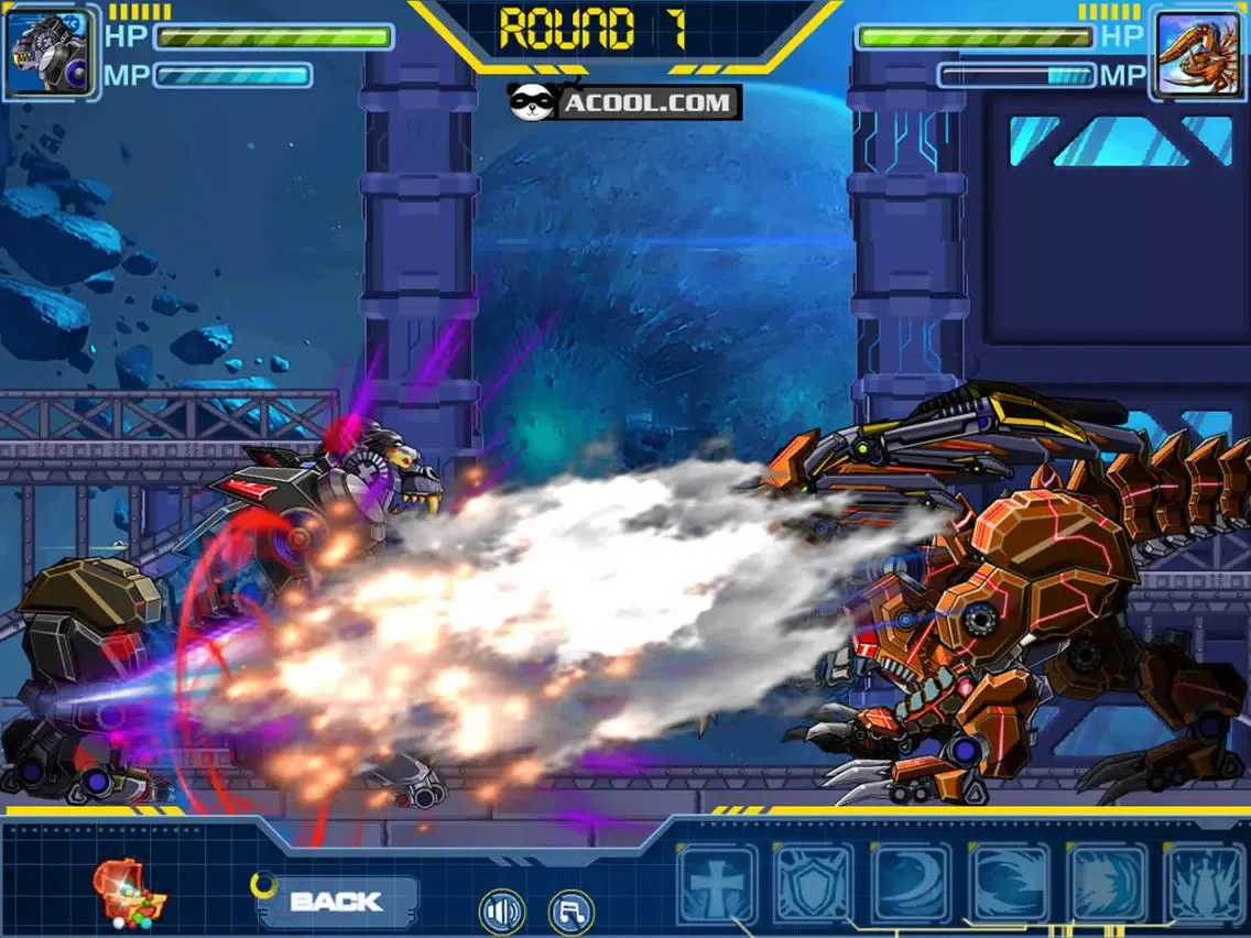 Toy Robot War: Triceratops iPad  スクリーンショット