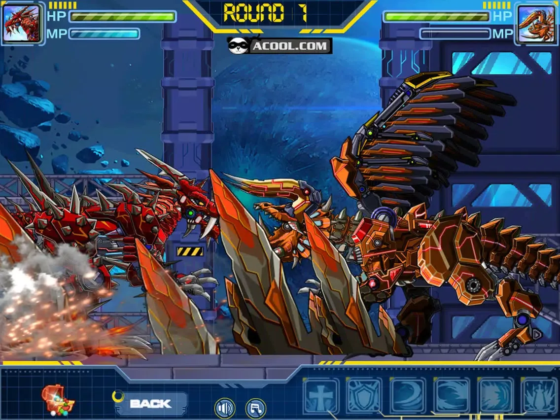 Toy Robot War: Triceratops iPad  スクリーンショット