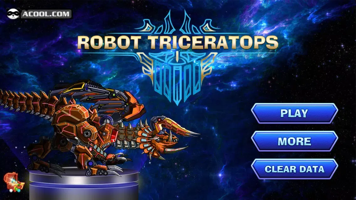 Toy Robot War: Triceratops スクリーンショット