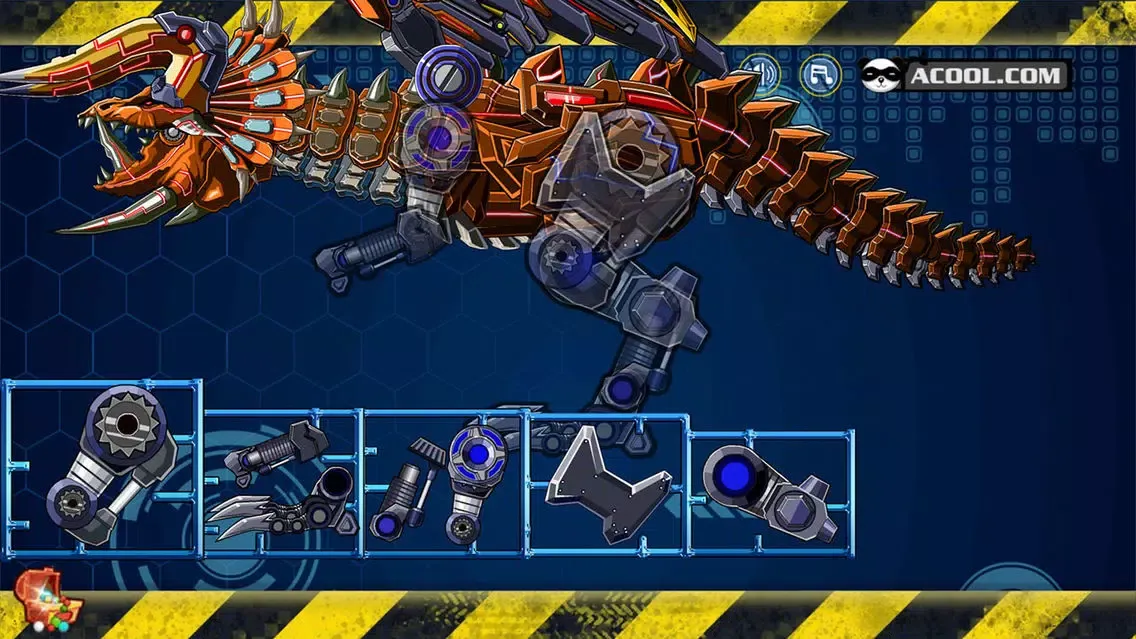 Toy Robot War: Triceratops スクリーンショット
