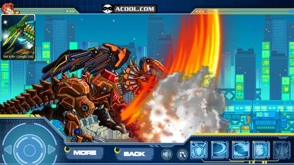 Toy Robot War: Triceratops スクリーンショット