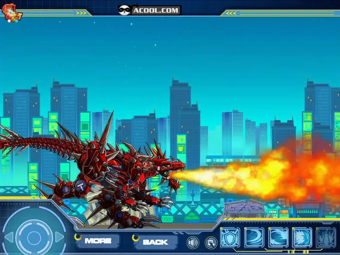 Toy Robot War:Violent T-Rex iPad  स्क्रीनशॉट