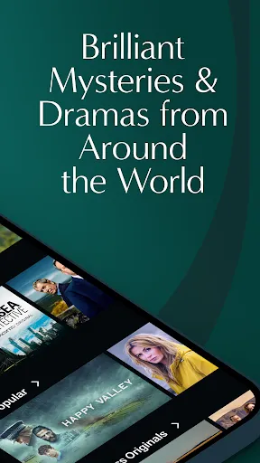 Acorn TV: Brilliant Hit Series應用截圖