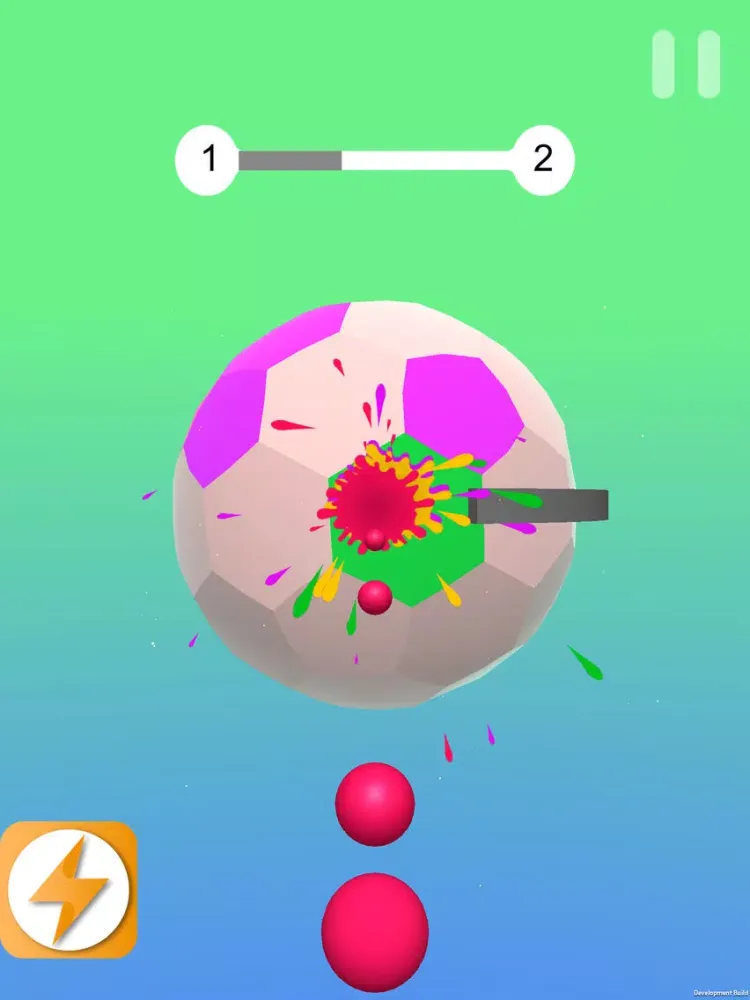 Color the Ball! iPad  Screenshots