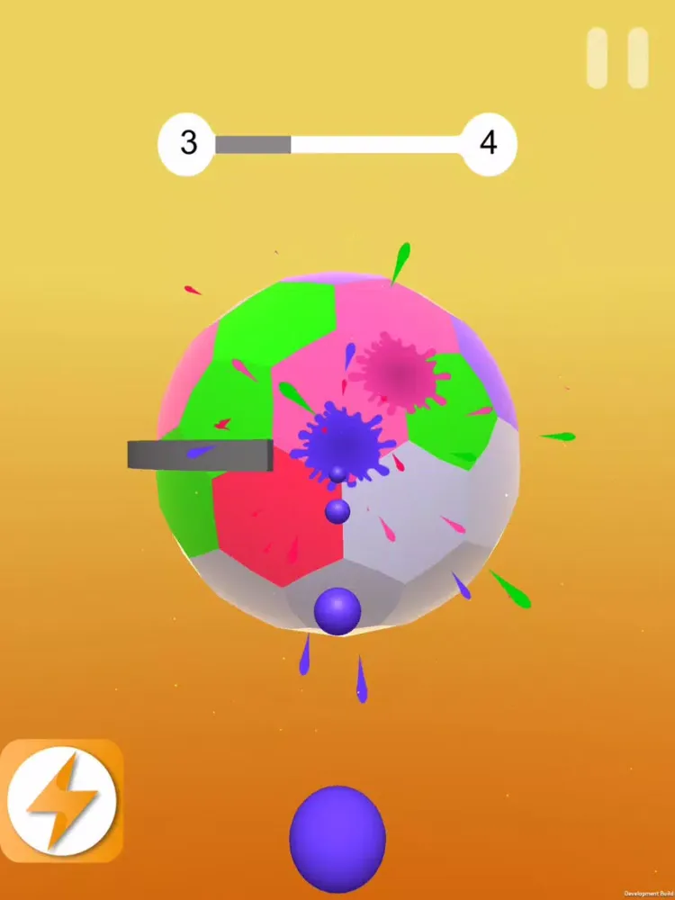 Color the Ball! iPad  Screenshots