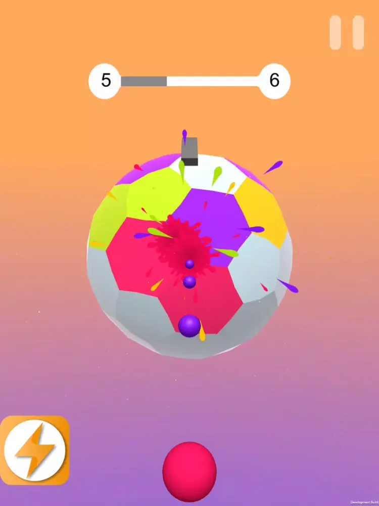 Color the Ball! iPad  Screenshots