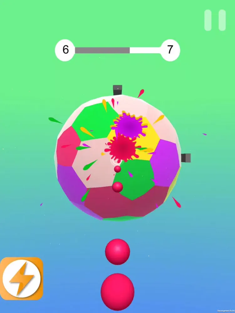 Color the Ball! iPad  Screenshots