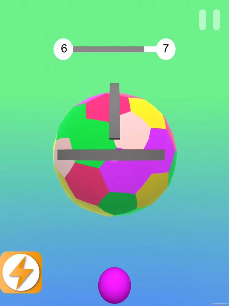 Color the Ball! iPad  Screenshots