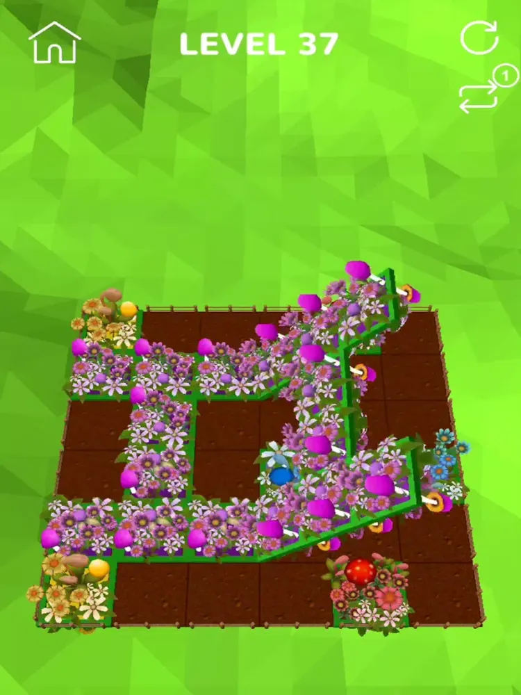 Capturas de pantalla de Folding Garden iPad 