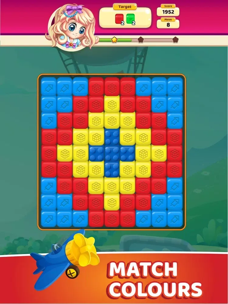 Toy Park 2 : Blast Toon Cubes iPad  Screenshots