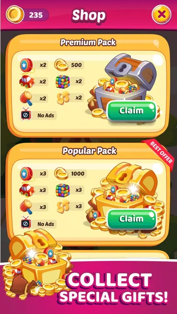 Toy Park 2 : Blast Toon Cubes Screenshots
