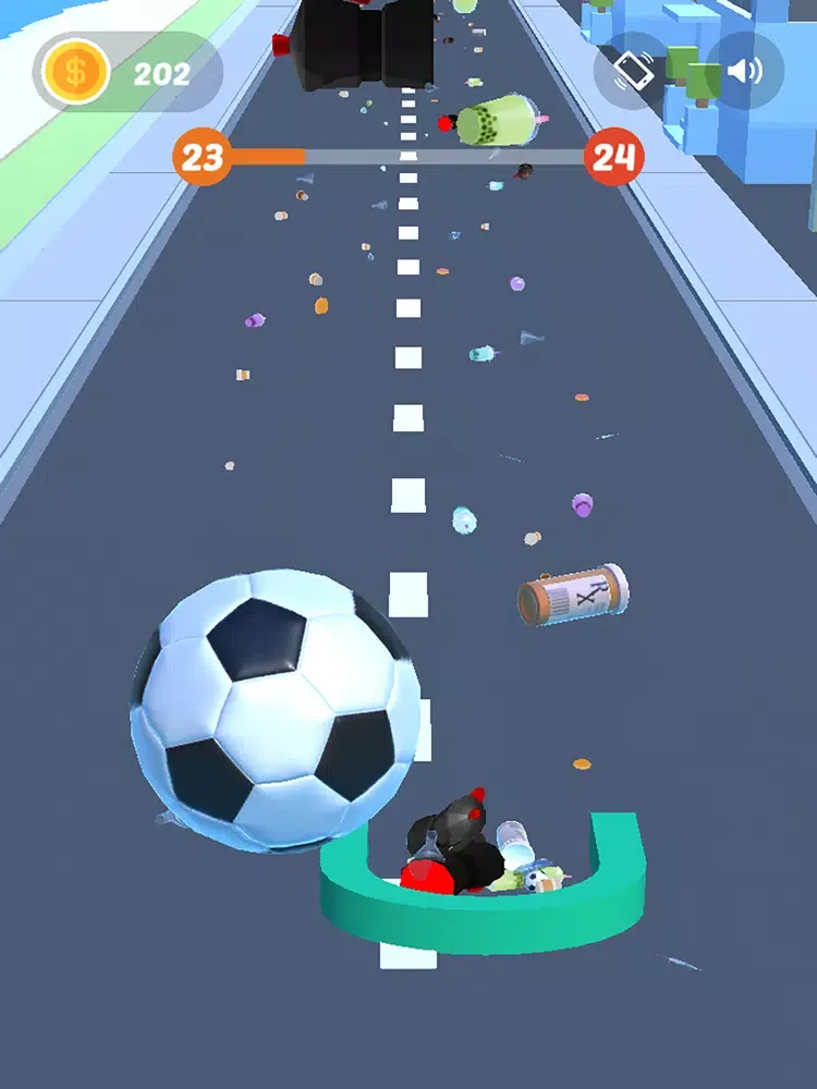 Tangkapan layar Trash Collector 3D iPad 