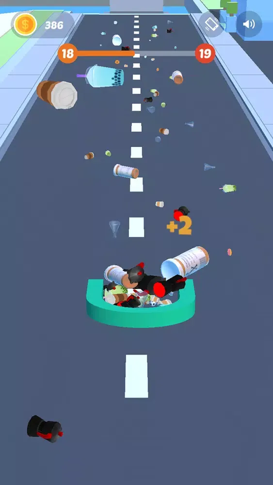 Tangkapan layar Trash Collector 3D