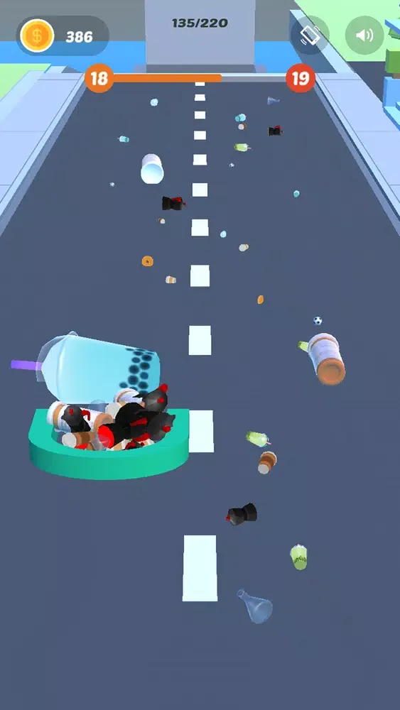 Tangkapan layar Trash Collector 3D