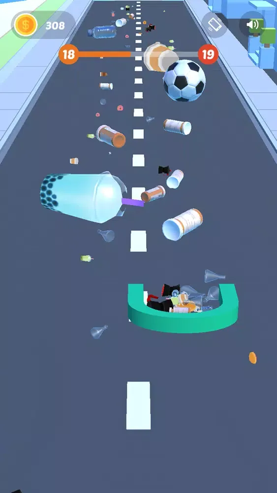 Tangkapan layar Trash Collector 3D