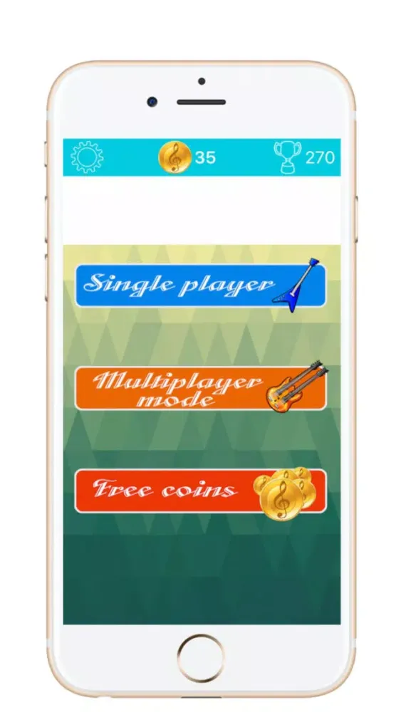 Captures d'écran de Music Hits Quiz Game