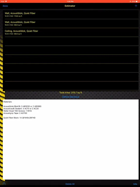 تصاویر Acoustiblok Sound Analyzer iPad 
