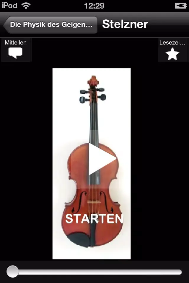 Скриншоты MKG-Patente Instrumente - Schnabelflöten, Trichtergeigen und andere Erfindungen – Acoustiguide App